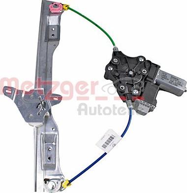 Metzger 2160700 - Stikla pacelšanas mehānisms autodraugiem.lv