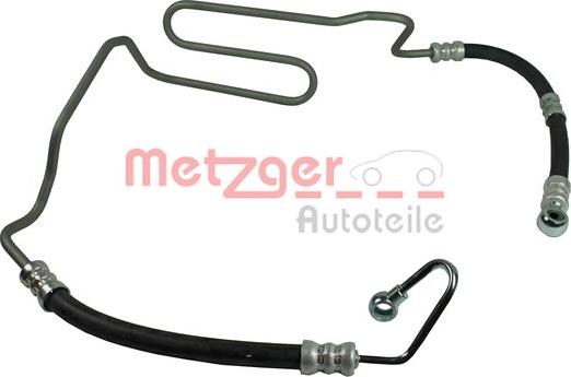 Metzger 2361009 - Hidrauliskā šļūtene, Stūres iekārta autodraugiem.lv