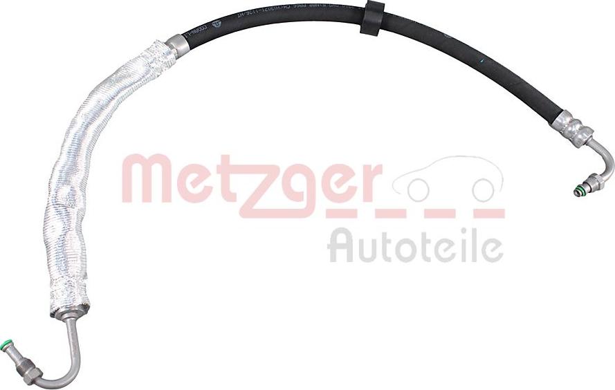 Metzger 2361109 - Hidrauliskā šļūtene, Stūres iekārta autodraugiem.lv