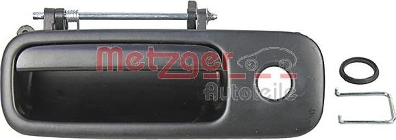 Metzger 2310590 - Aizmugurējo durvju rokturis autodraugiem.lv