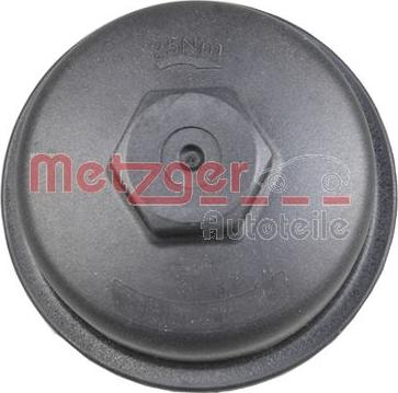 Metzger 2370055 - Vāks, Eļļas filtra korpuss autodraugiem.lv
