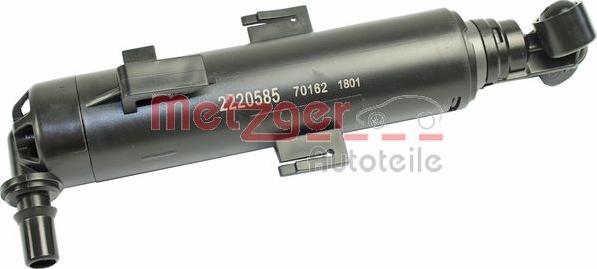 Metzger 2220585 - Ūdens sprausla, Lukturu tīrīšanas sistēma autodraugiem.lv