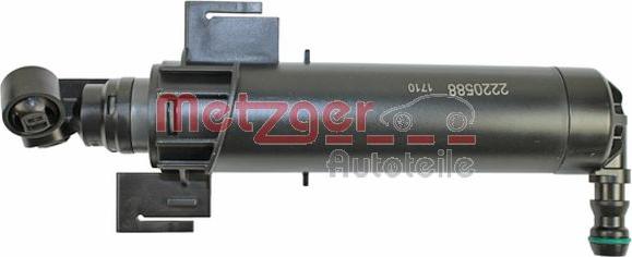 Metzger 2220588 - Ūdens sprausla, Lukturu tīrīšanas sistēma autodraugiem.lv