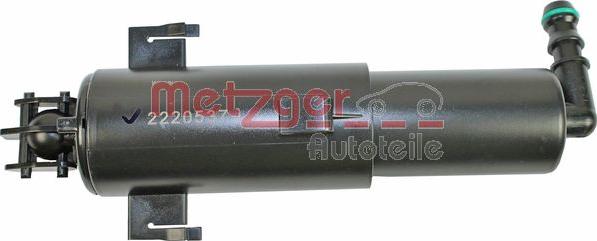 Metzger 2220537 - Ūdens sprausla, Lukturu tīrīšanas sistēma autodraugiem.lv