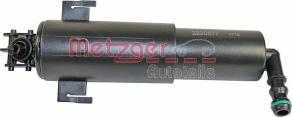 Metzger 2220577 - Ūdens sprausla, Lukturu tīrīšanas sistēma autodraugiem.lv