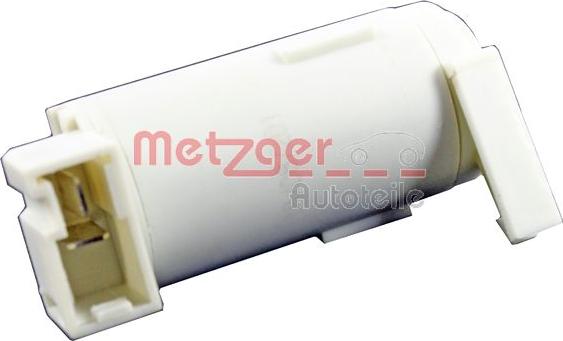 Metzger 2220049 - Ūdenssūknis, Stiklu tīrīšanas sistēma autodraugiem.lv