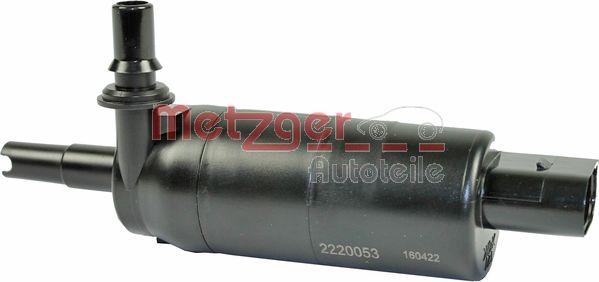 Metzger 2220053 - Ūdenssūknis, Lukturu tīrīšanas sistēma autodraugiem.lv