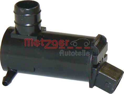 Metzger 2220014 - Ūdenssūknis, Stiklu tīrīšanas sistēma autodraugiem.lv