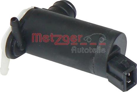 Metzger 2220016 - Ūdenssūknis, Stiklu tīrīšanas sistēma autodraugiem.lv