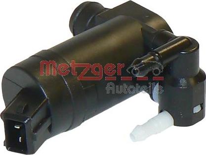 Metzger 2220010 - Ūdenssūknis, Stiklu tīrīšanas sistēma autodraugiem.lv