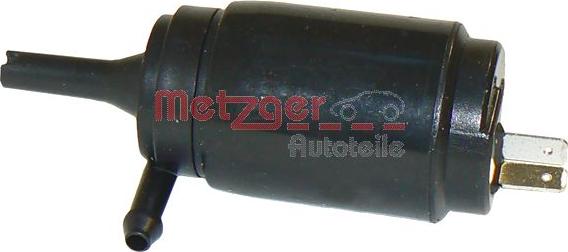 Metzger 2220012 - Ūdenssūknis, Stiklu tīrīšanas sistēma autodraugiem.lv