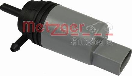 Metzger 2220037 - Ūdenssūknis, Stiklu tīrīšanas sistēma autodraugiem.lv