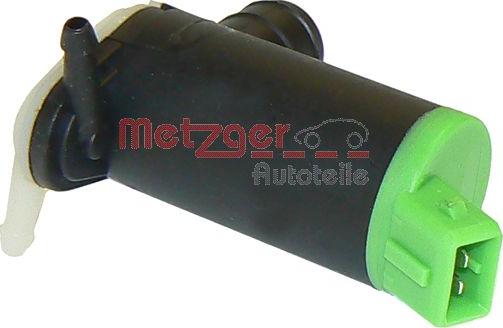 Metzger 2220020 - Ūdenssūknis, Stiklu tīrīšanas sistēma autodraugiem.lv