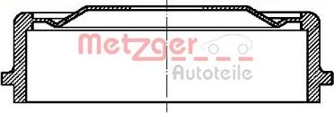 Metzger BT 9063 - Bremžu trumulis autodraugiem.lv
