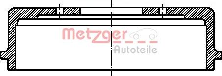 Metzger BT 1050 - Bremžu trumulis autodraugiem.lv