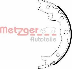 Metzger MG 991 - Bremžu loku kompl., Stāvbremze autodraugiem.lv