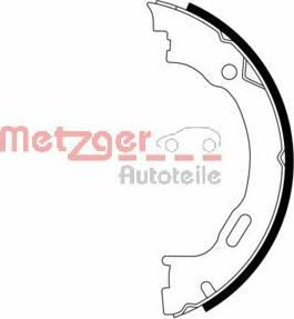 Metzger MG 954 - Bremžu loku kompl., Stāvbremze autodraugiem.lv