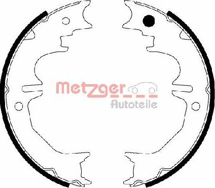 Metzger MG 207 - Bremžu loku kompl., Stāvbremze autodraugiem.lv