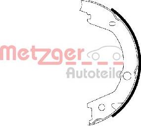 Metzger MG 225 - Bremžu loku kompl., Stāvbremze autodraugiem.lv