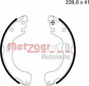 Metzger MG 732 - Bremžu loku komplekts autodraugiem.lv