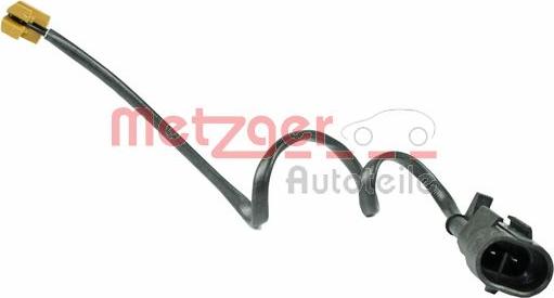 Metzger WK 17-209 - Indikators, Bremžu uzliku nodilums autodraugiem.lv