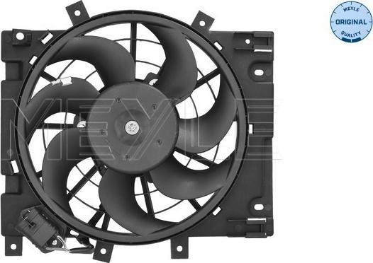 Meyle 614 236 0016 - Ventilators, Motora dzesēšanas sistēma autodraugiem.lv