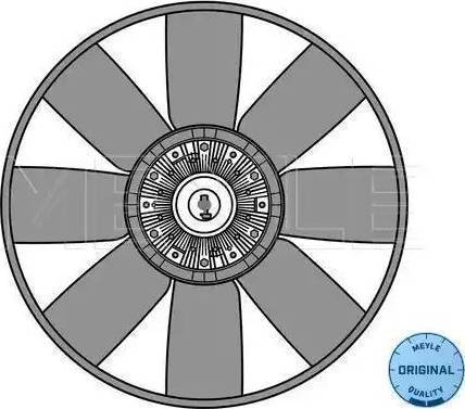 Meyle 14-34 234 0012 - Ventilators, Motora dzesēšanas sistēma autodraugiem.lv