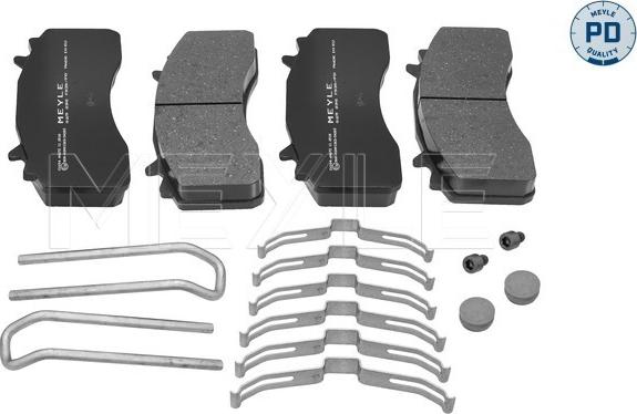 Meyle 025 292 7930/PD - Bremžu uzliku kompl., Disku bremzes autodraugiem.lv
