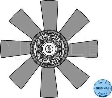 Meyle 534 234 0003 - Ventilators, Motora dzesēšanas sistēma autodraugiem.lv