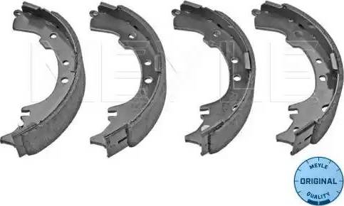 Meyle 30-14 533 0018 - Bremžu loku komplekts autodraugiem.lv