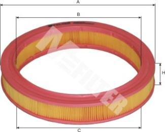 Mfilter A 507 - Gaisa filtrs autodraugiem.lv