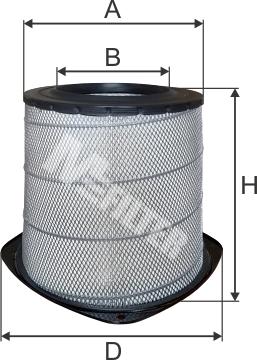 Mfilter A 511 - Gaisa filtrs autodraugiem.lv