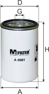 Mfilter A 8061 - Gaisa filtrs autodraugiem.lv
