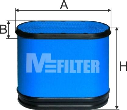 Mfilter A 883 - Gaisa filtrs autodraugiem.lv