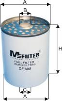 Mfilter DF 698 - Degvielas filtrs autodraugiem.lv