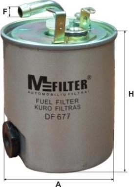 Mfilter DF 677 - Degvielas filtrs autodraugiem.lv