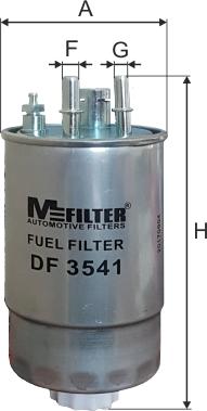 Mfilter DF 3541 - Degvielas filtrs autodraugiem.lv