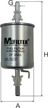 Mfilter DF 3566 - Degvielas filtrs autodraugiem.lv