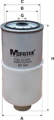 Mfilter DF 304 - Degvielas filtrs autodraugiem.lv