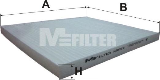 Mfilter K 9093 - Filtrs, Salona telpas gaiss autodraugiem.lv