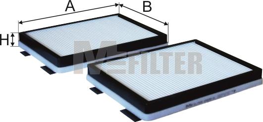 Mfilter K 905-2 - Filtrs, Salona telpas gaiss autodraugiem.lv