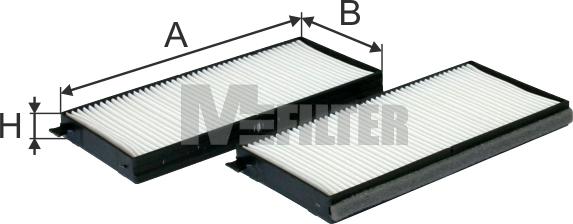 Mfilter K 9062-2 - Filtrs, Salona telpas gaiss autodraugiem.lv