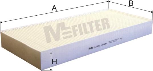 Mfilter K 9005 - Filtrs, Salona telpas gaiss autodraugiem.lv