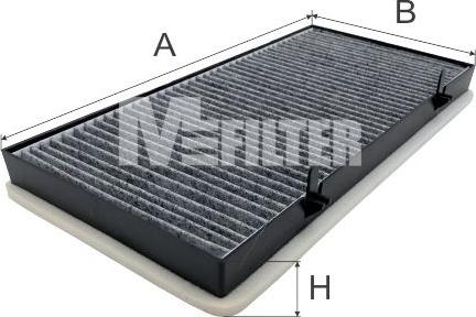 Mfilter K 9000C - Filtrs, Salona telpas gaiss autodraugiem.lv