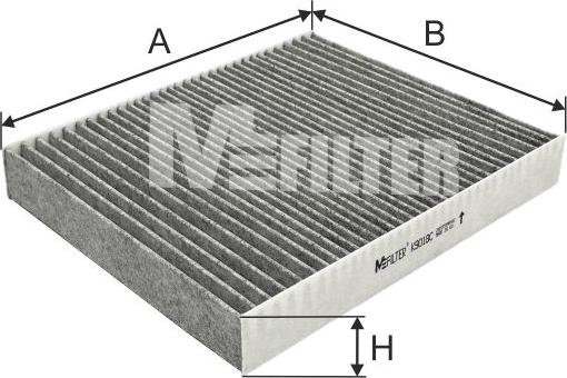 Mfilter K 9018C - Filtrs, Salona telpas gaiss autodraugiem.lv