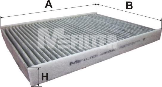 Mfilter K 9084C - Filtrs, Salona telpas gaiss autodraugiem.lv