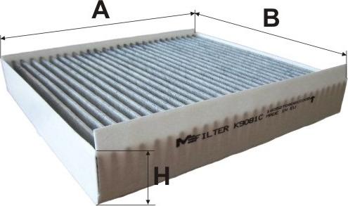 Mfilter K 9081C - Filtrs, Salona telpas gaiss autodraugiem.lv