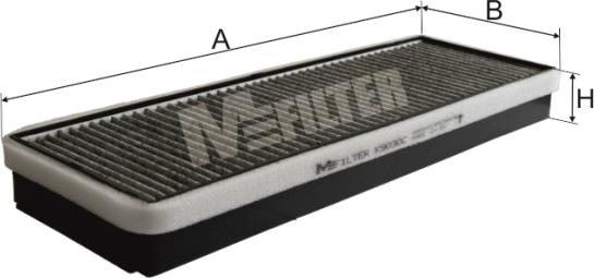 Mfilter K 9030C - Filtrs, Salona telpas gaiss autodraugiem.lv