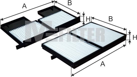 Mfilter K 9145-2 - Filtrs, Salona telpas gaiss autodraugiem.lv