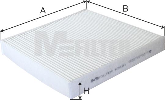 Mfilter K 9161 - Filtrs, Salona telpas gaiss autodraugiem.lv